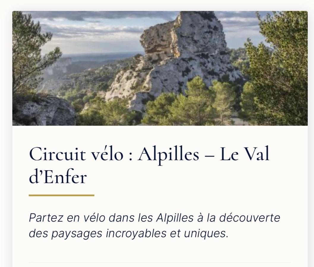 Lou Bonur Appartamento Les Baux-de-Provence Esterno foto